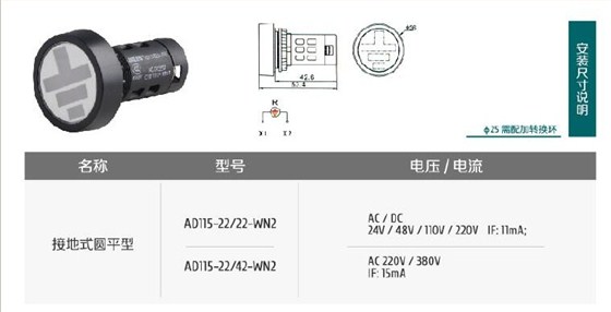 位置信號(hào)燈