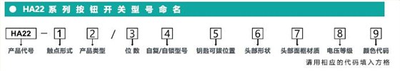 愛(ài)可信HA22系列按鈕